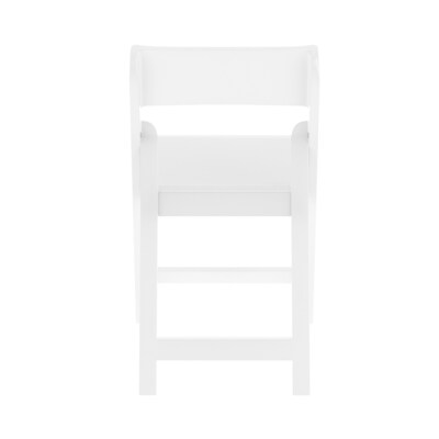 Flash Furniture Hercules Tucker Resin Banquet Folding Chair, White (LEL1MWH)
