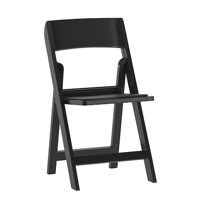 Flash Furniture Hercules Tucker Resin Banquet Folding Chair, Black (LEL1MBK)