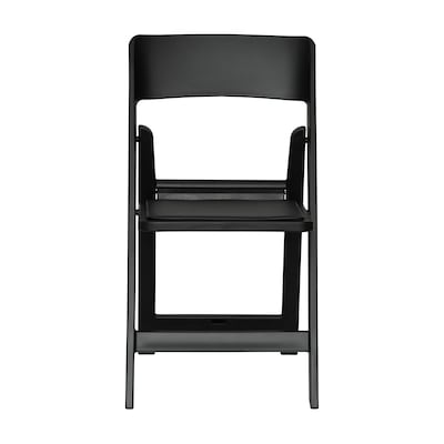 Flash Furniture Hercules Tucker Resin Banquet Folding Chair, Black (LEL1MBK)