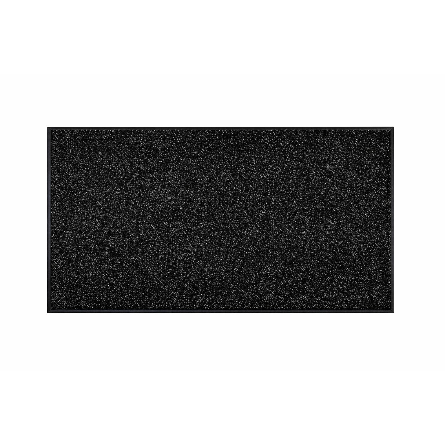 M + A Matting Classic Solutions Commercial Wiper Entrance Floor Mat, 3 x 4, Black (1206634140)