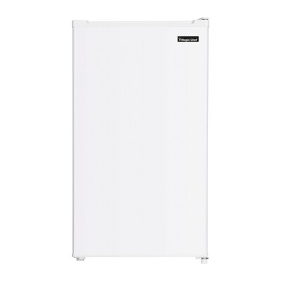Magic Chef Mini Refrigerator with Surge Protector, 3.2-Cu. Ft., White/Black (KITMCP332204)