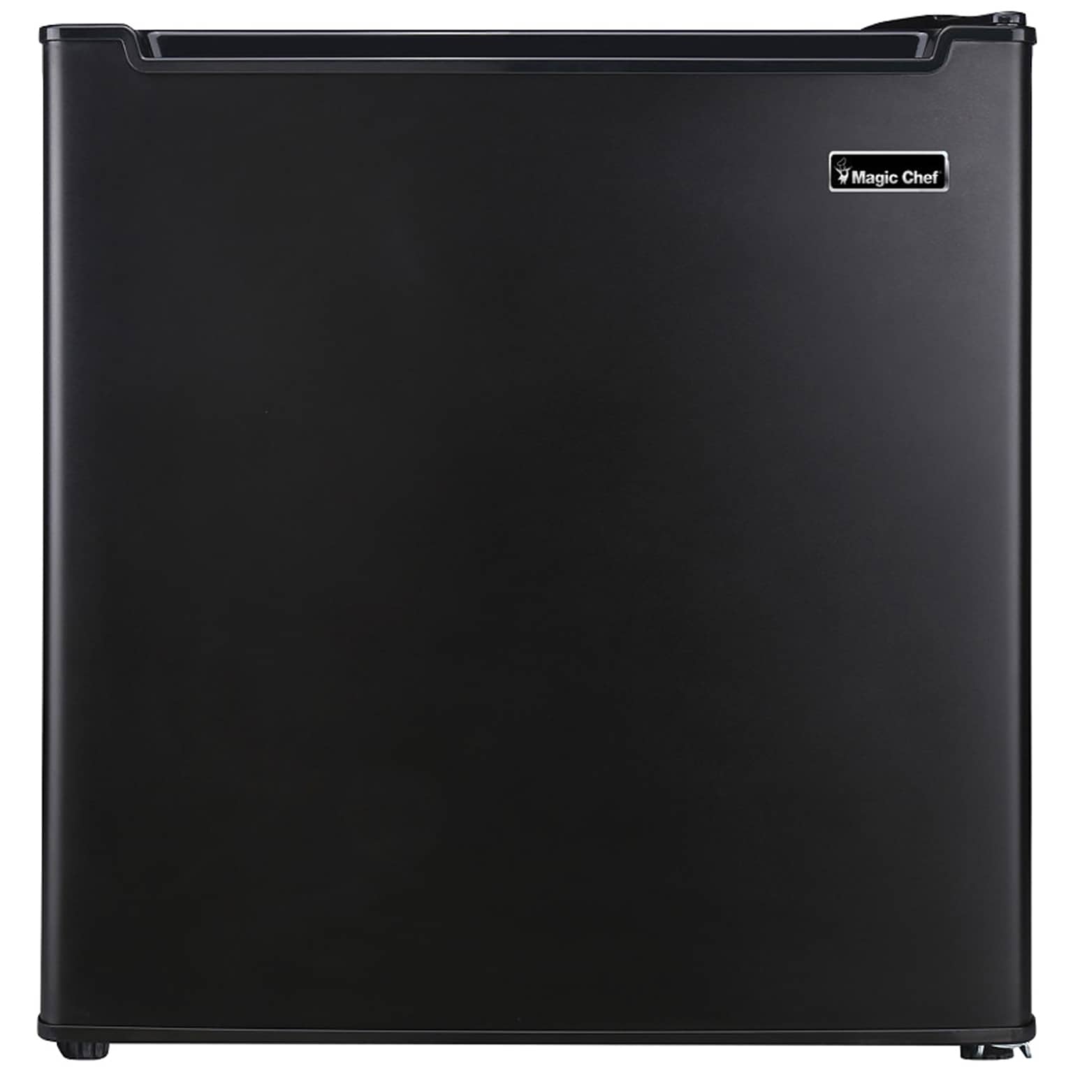 Magic Chef Manual Defrost Refrigerator with Surge Protector, 1.7-Cu. Ft., Black (KITMCP332206)
