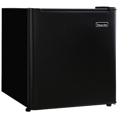 Magic Chef Manual Defrost Refrigerator with Surge Protector, 1.7-Cu. Ft., Black (KITMCP332206)