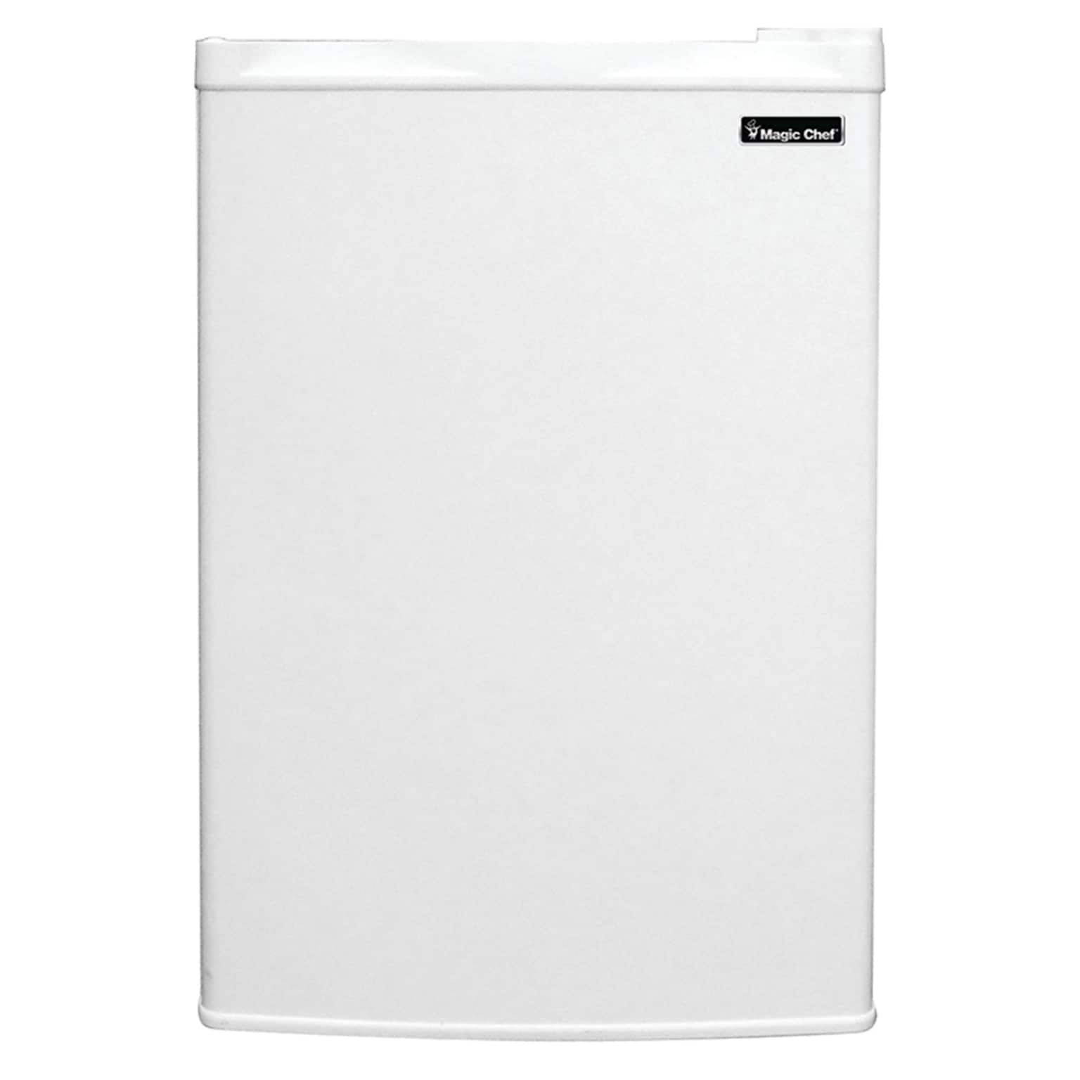 Magic Chef Reversible Door Upright Freezer with Surge Protector, 3-Cu. Ft., White/Black (KITMCP332209)