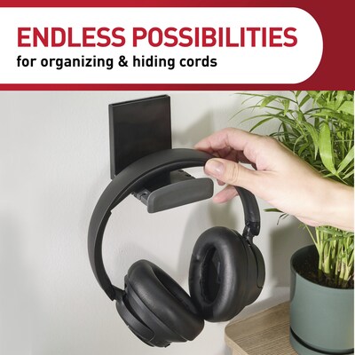 Command Headphone Hanger, Black (17309BLK-ES)