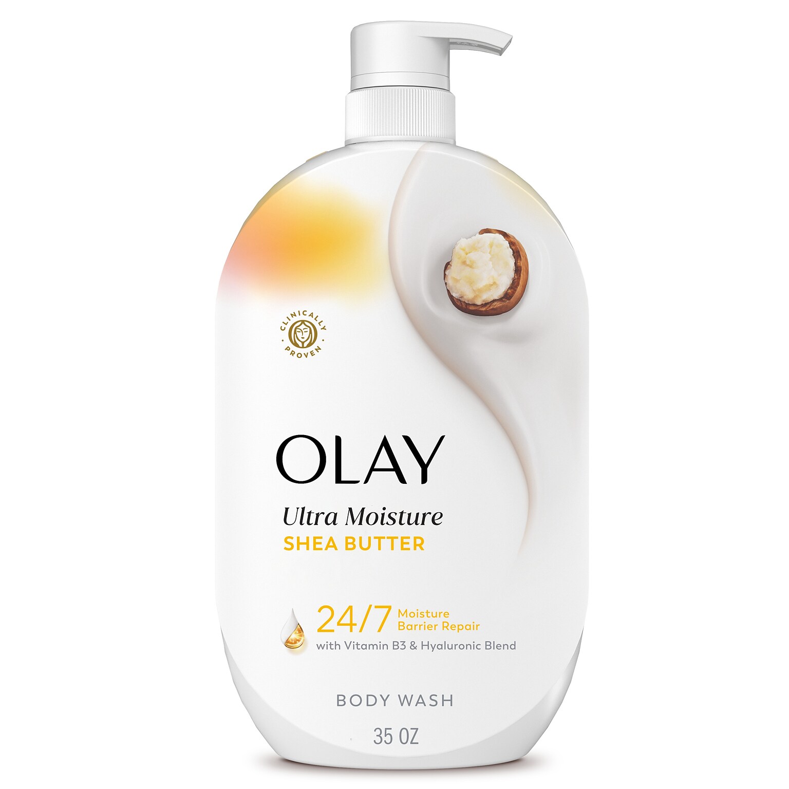 Olay Ultra Moisture Body Wash, Shea Butter Scent, 35 oz. (97494)