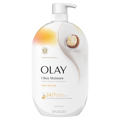 Olay Ultra Moisture Body Wash, Shea Butter Scent, 35 oz. (97494)