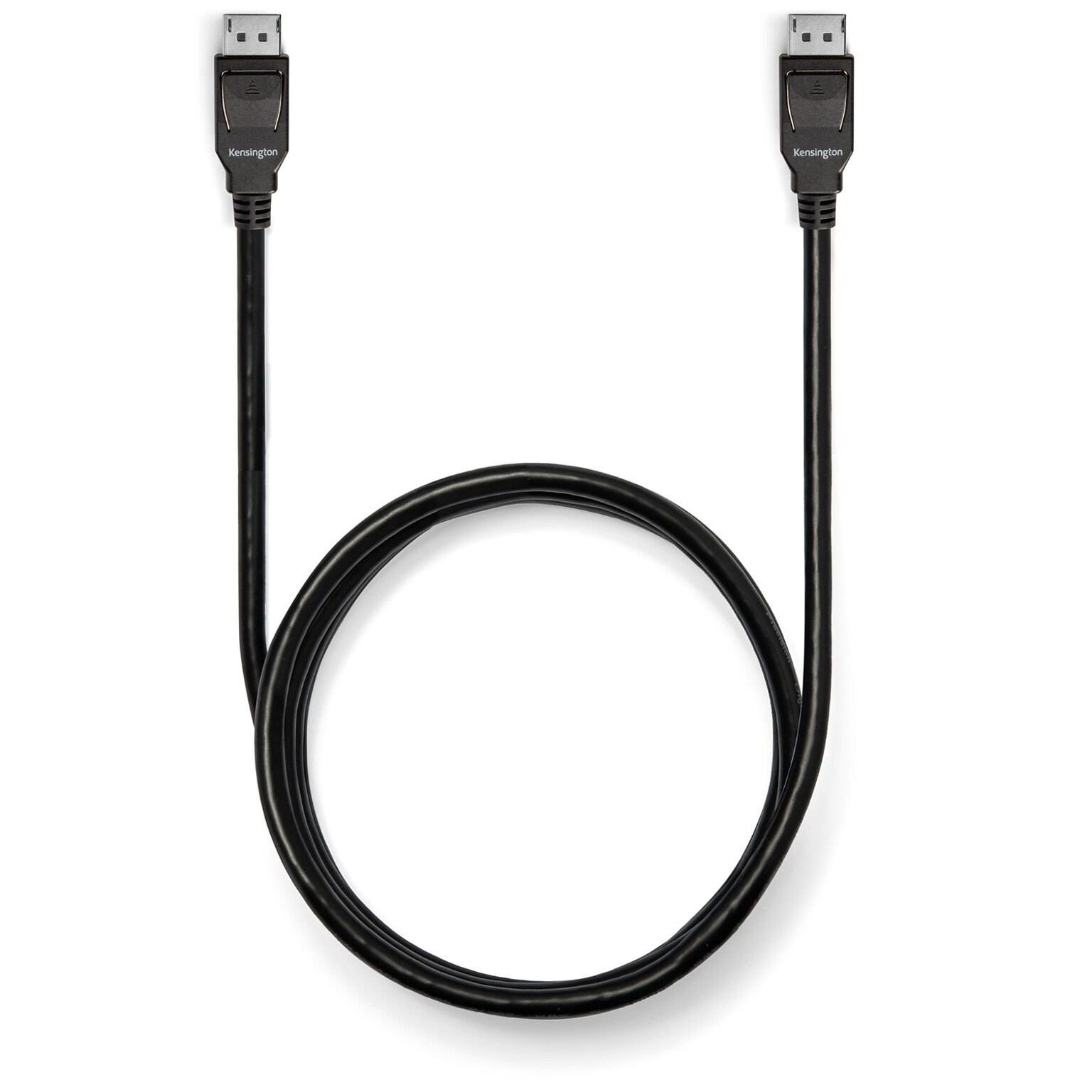 Kensington 6 ft. DisplayPort to DispayPort Audio/Video Cable, Male to Male, Black (K33021WW)