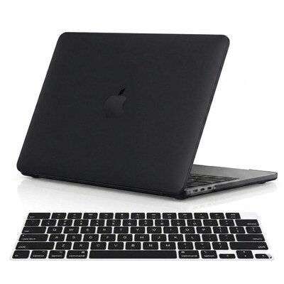 TechProtectus Essential Matte Black Case for MacBook Neo 13 (2026) with Keyboard Cover, Black (TP-BK-NEO13)