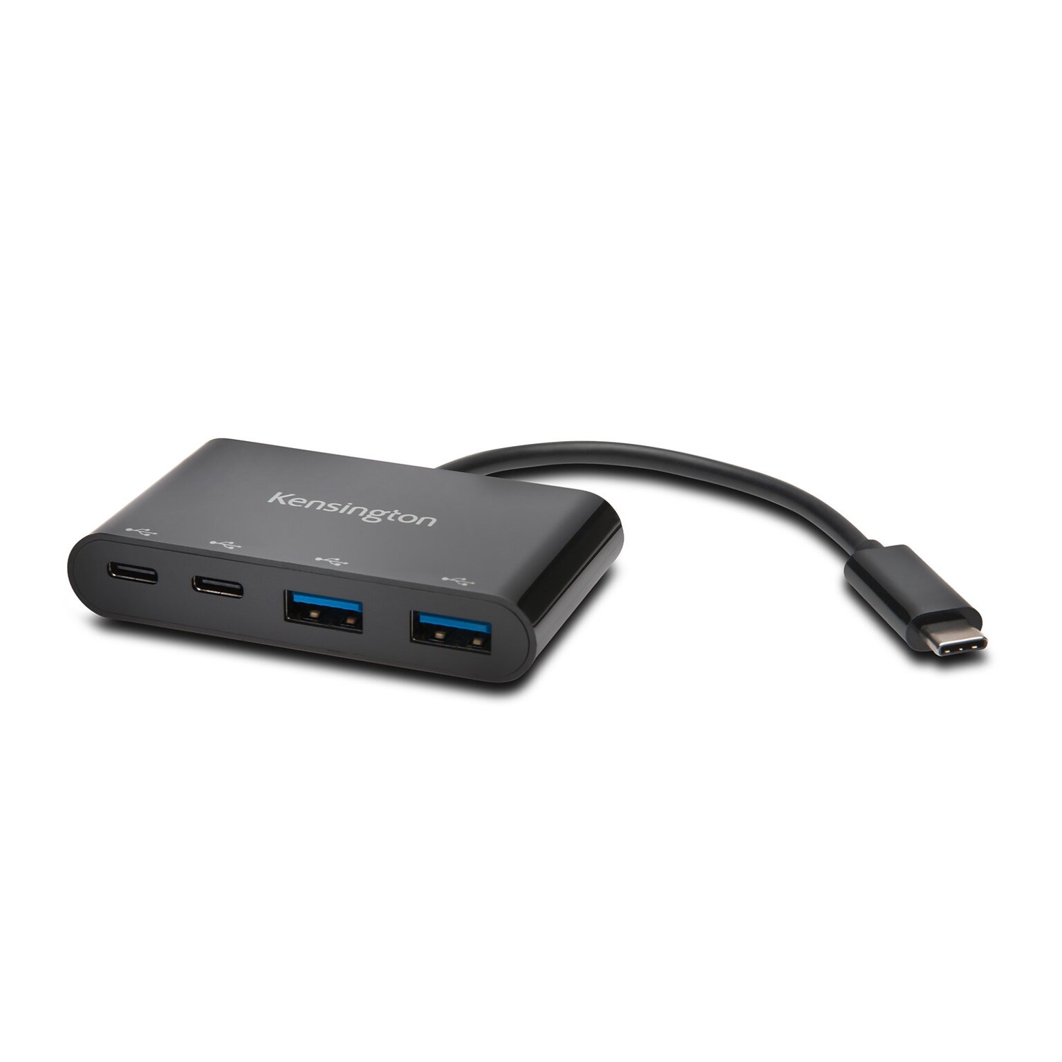 Kensington 4-Port USB-C Hub, Black (K39124WW)