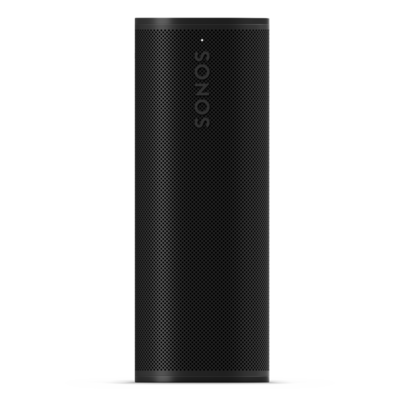 Sonos Wireless Bluetooth Roam 2 Portable Smart Speaker, Waterproof, Black (ROAM2US1BLK)