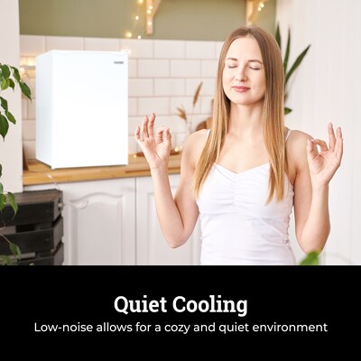 Igloo IRF26WH6A 2.6 Cu. Ft. Refrigerators w/Freezer, White