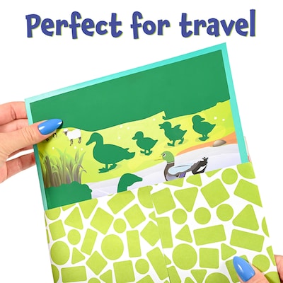 Ready 2 Learn Magic Scratch Paper, Farm, 8.25" x 8.25",  Multicolored, 10 Boards/Set (CE-10152)