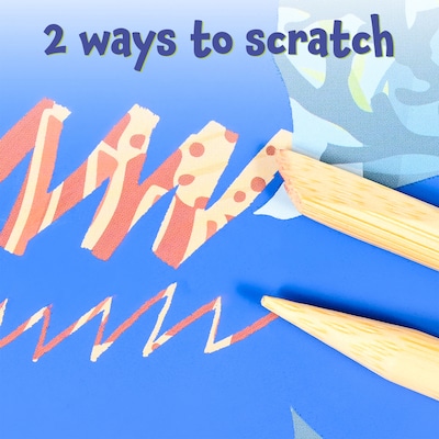 Ready 2 Learn Magic Scratch Paper, Sea-Life, 8.25" x 8.25", Multicolored, 10 Boards/Pack, 2 Packs/Bundle (CE-10153-2)