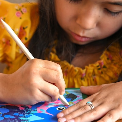 Ready 2 Learn Magic Scratch Paper, Sea-Life, 8.25" x 8.25", Multicolored, 10 Boards/Set (CE-10153)