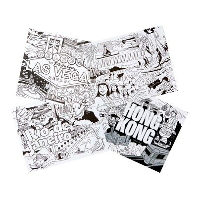Crayola City Escapes New York Adult Coloring Book, 40 Pages (BIN040307)