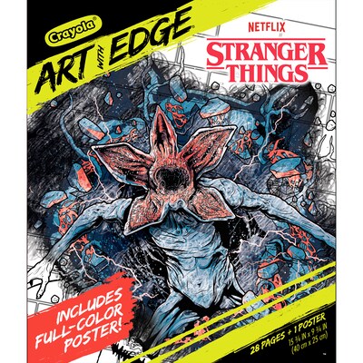 Crayola Art With Edge Stranger Things, 28 Pages (BIN041286)
