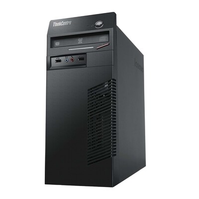 Lenovo ThinkCentre M72E Tower Refurbished Desktop Computer, Intel i5-3470, 8GB RAM, 240GB SSD, (S18VFTLEDT02P18)