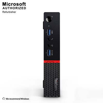 Lenovo ThinkCentre M700 Refurbished Small Form Factor Desktop Computer, Intel i5-6500T, 8G RAM, 240G SSD