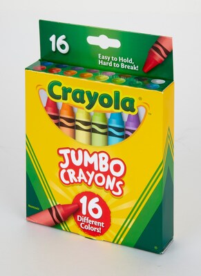 Crayola Crayons, Jumbo - 8 crayons