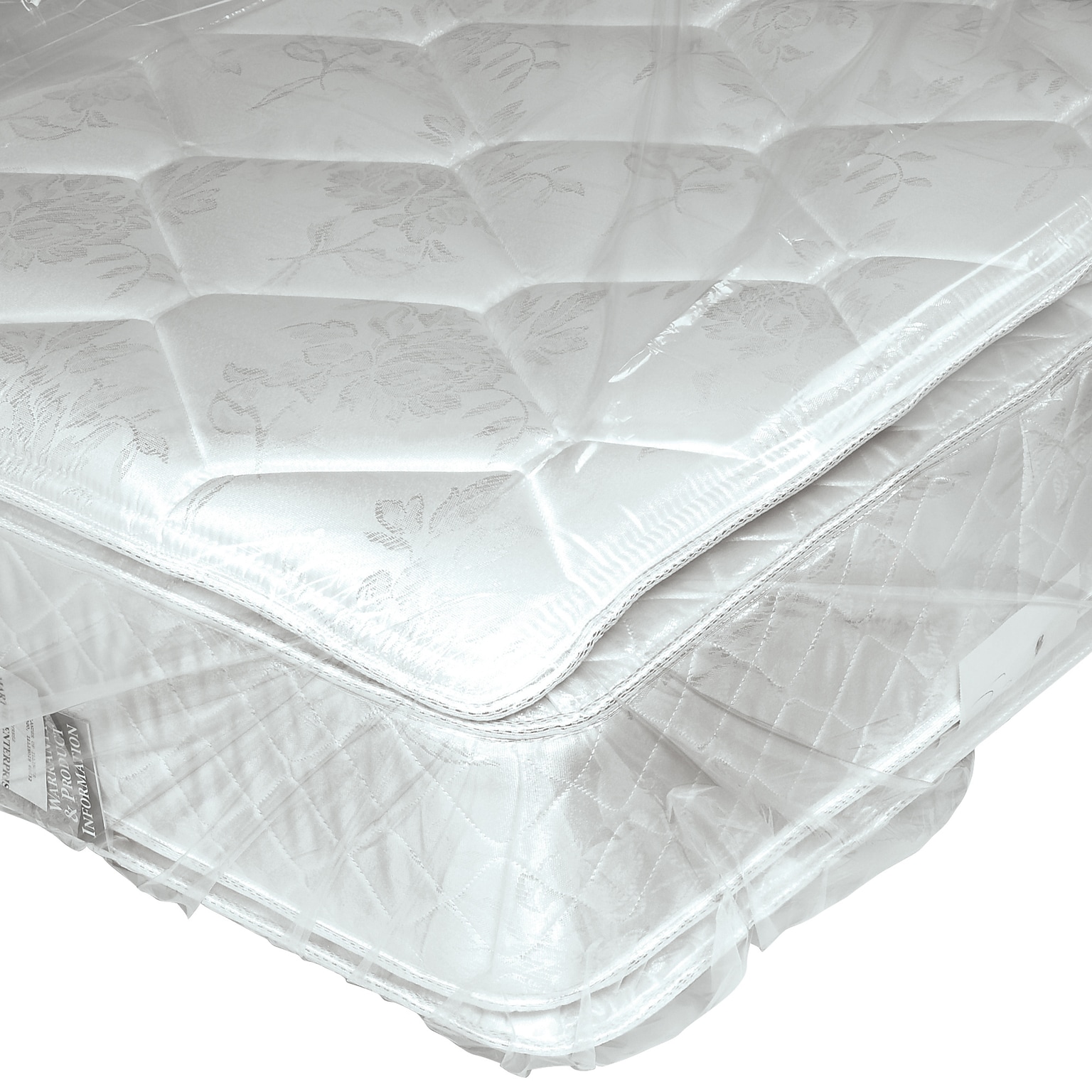 Quill Brand 60 x 92 Layflat Poly Bags, Bags on a Roll, 1 Mil, Clear, 125/Carton (PMB60992)