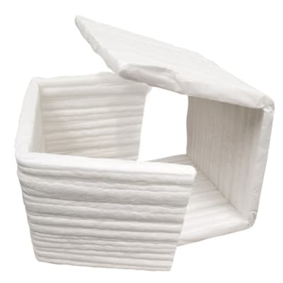 Quill Brand 10 x 10 x 10 Pallet Cover, White, 6/Carton (BDFC1615)