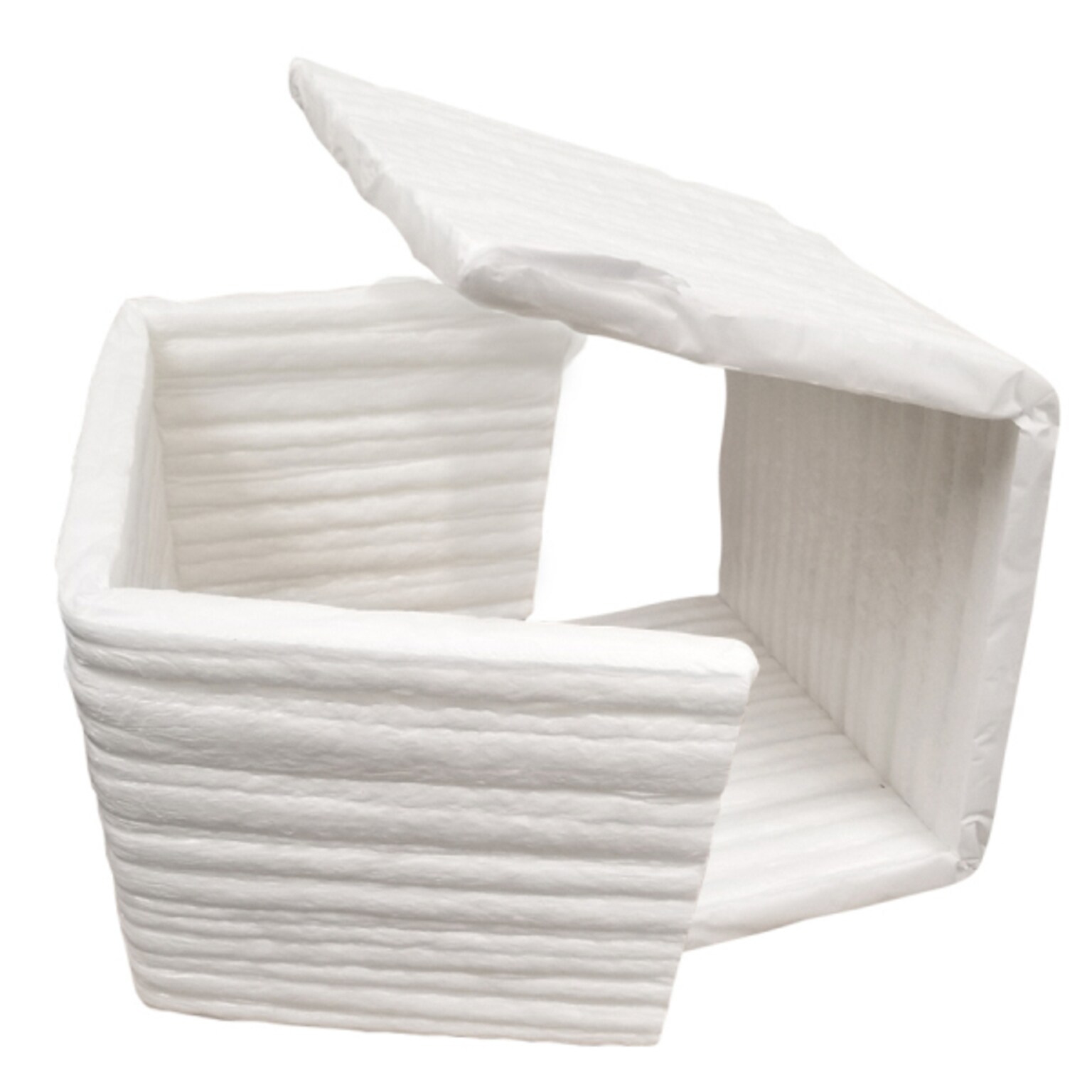 Quill Brand 14 x 14 x 20 Pallet Cover, White, 17/Carton (BDFC1640)