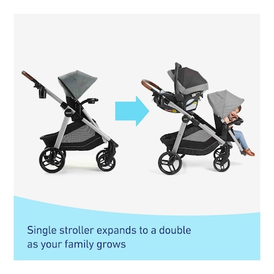 Graco Modes Nest2Grow DLX Travel System, Riordan (2215509)