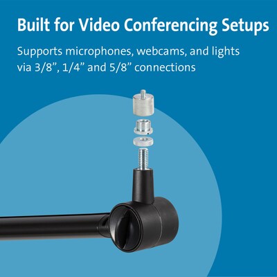 Kensington A1020 Boom Arm, Black (K87652WW)