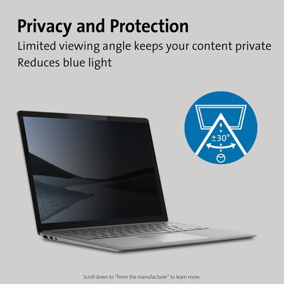 Kensington MagPro Elite Privacy Filter for 13.5" Monitor, Magnetic Attach (K50728WW)