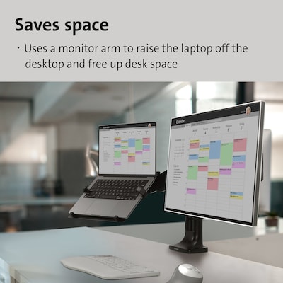 Kensington Universal Laptop Holder for Monitor Arms, Black (K53801WW)