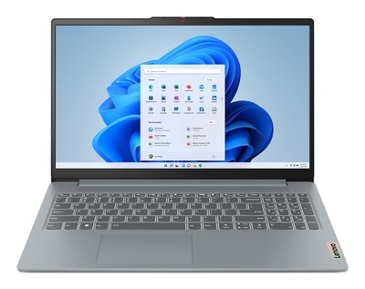 Lenovo IdeaPad Slim 3 15.6 Touchscreen Laptop, AMD Ryzen 7 5825U, 16GB RAM, 512GB SSD, Windows 11 Home (82XM00LMUS)