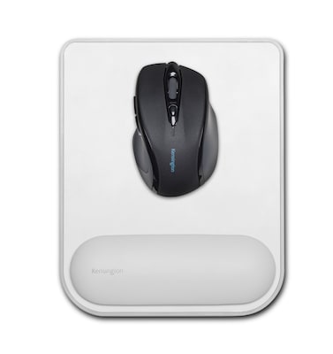 Kensington ErgoSoft Non-Skid Wrist Rest/Mouse Pad Combo, Gray (K50437WW)