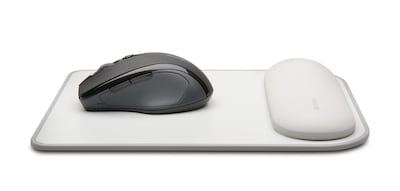 Kensington ErgoSoft Non-Skid Wrist Rest/Mouse Pad Combo, Gray (K50437WW)