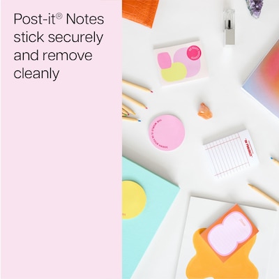 Post-it Mini List Notes, 2.9" x 3.8", 75 Sheets/Pad (SPE-34P-6)