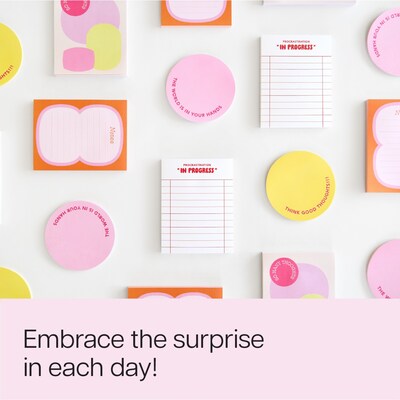 Post-it Mini List Notes, 2.9" x 3.8", 75 Sheets/Pad (SPE-34P-6)