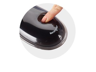 Kensington Duo Gel Mouse Pad Wrist Rest, Black/Gray (K62399US)