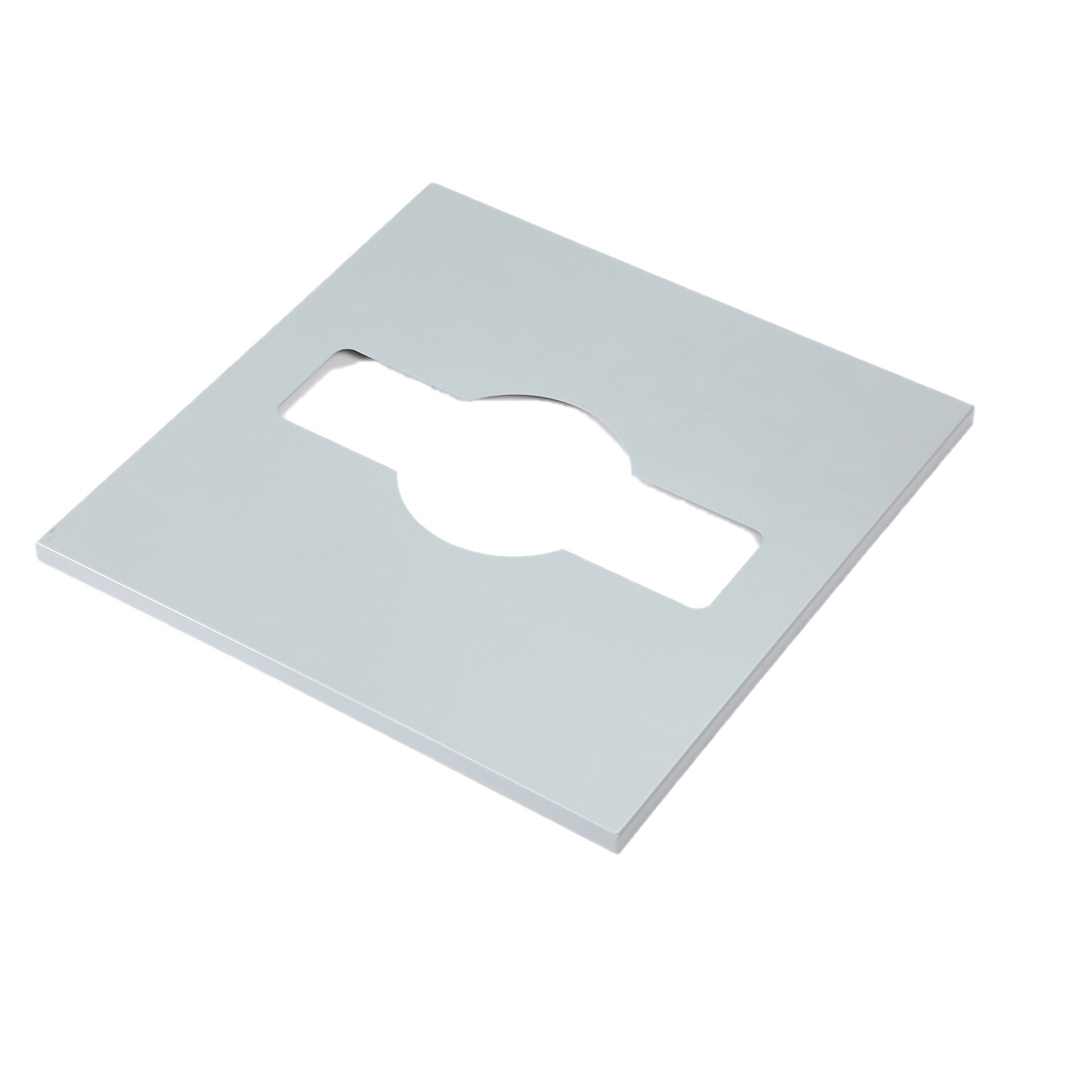 Alpine Industries Trash & Recyling Lid, 29 Gallon, Square, Gray (ALP4450-01-LID-M-GRY)