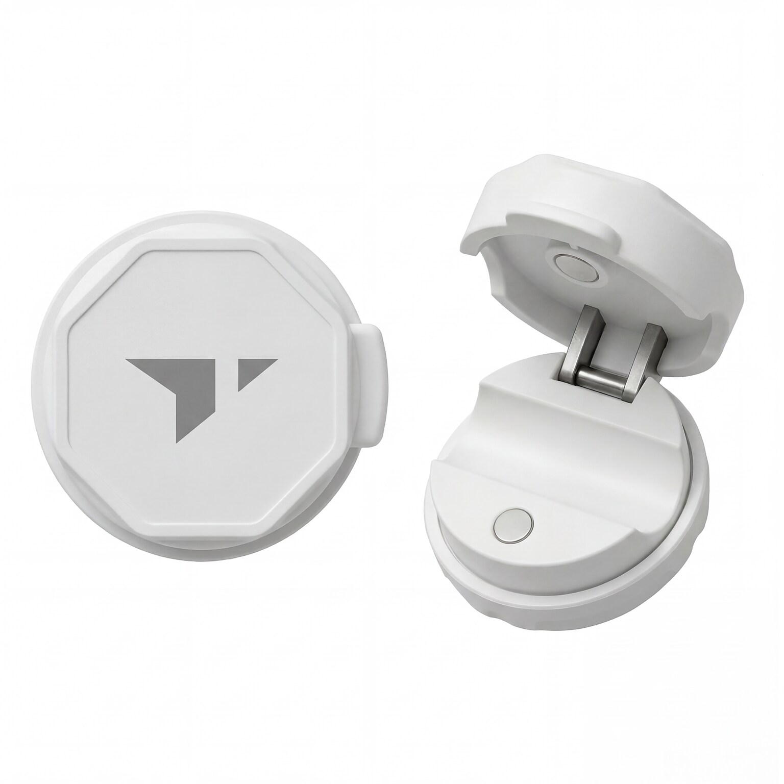 Turonic Cable Clips, White, 6/Pack (CC1-W)