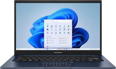 ASUS Vivobook X1404VA 14 Laptop, Intel Core i3-1315U, 8GB RAM, 128GB SSD, Windows 11 Home in S Mode (X1404VA-V14.I38128)