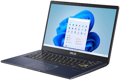 ASUS Vivobook Go 14" Laptop, Intel Celeron N4500, 4GB RAM, 128GB eMMC, Windows 11 Home in S Mode (E410KA-CL4128)
