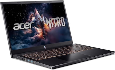 Acer Nitro V ANV15-52-58P7 15.6" Gaming Laptop, Intel Core 5 210H, 16GB RAM, 512GB SSD, RTX 4050, Windows 11 Home (NH.U0NAA.008)