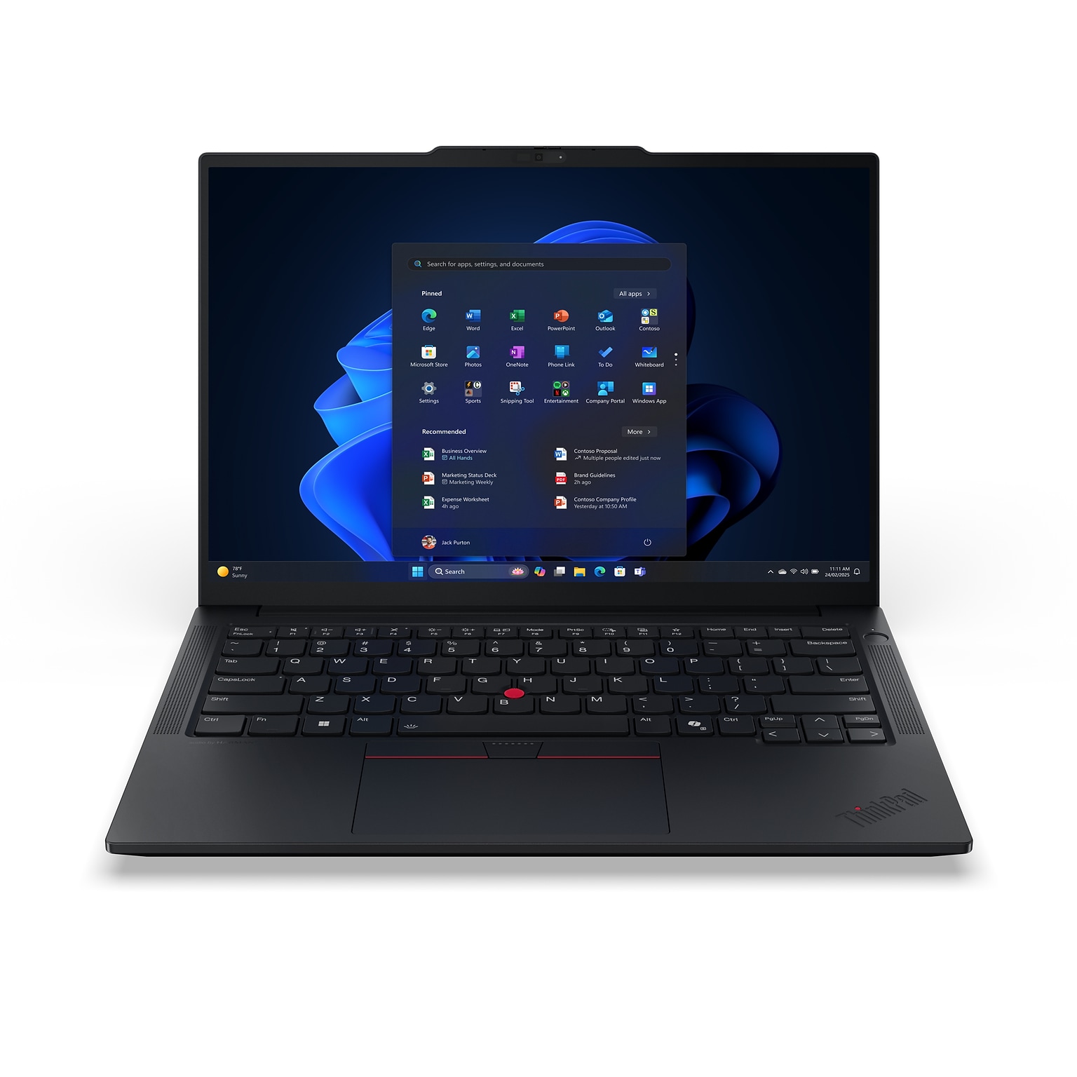 Lenovo ThinkPad E14 Gen 7 14 Laptop, Intel Core Ultra 5 226V, 16GB RAM, 512GB SSD, Windows 11 Pro (21U3S0W200)