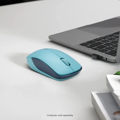 SaharaCase Navigate Series Wireless Ambidextrous Bluetooth & USB Mouse, Teal (KB65)