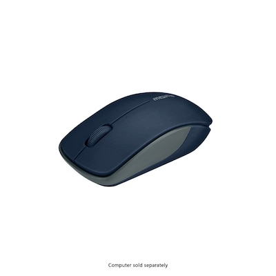 SaharaCase Navigate Series Wireless Ambidextrous Bluetooth & USB Mouse, Blue (KB66)