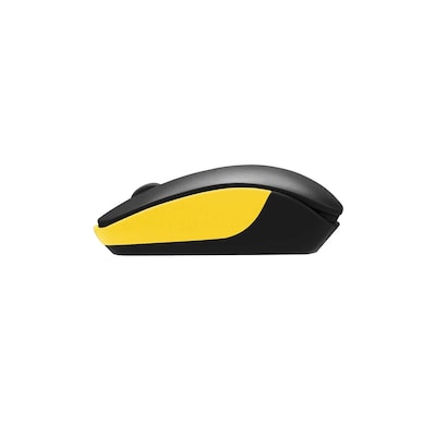 SaharaCase Navigate Series Wireless Ambidextrous Bluetooth & USB Mouse, Black/Yellow (KB64)