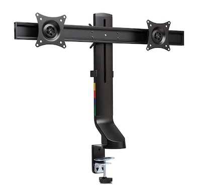 Kensington SmartFit Space-Saving Dual Monitor Arm, Up to 27 Monitor, Black (K55513WW)
