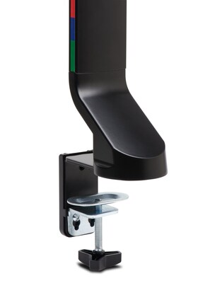 Kensington SmartFit Space-Saving Dual Monitor Arm, Up to 27" Monitor, Black (K55513WW)