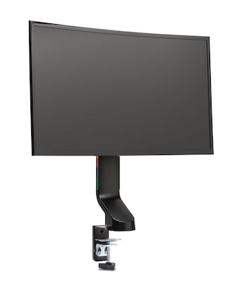 Kensington SmartFit Space-Saving Single Monitor Arm, Up to 32 Monitor, Black (K55512WW)