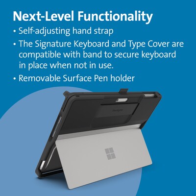Kensington BlackBelt Rugged Case for Surface Pro 9 & 10 & Surface Pro Copilot+ PC 13" 11th Edition (K96540WW)